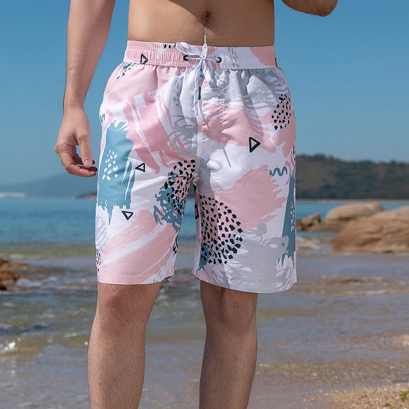 Pantalones de hombre de graffiti geométrico
