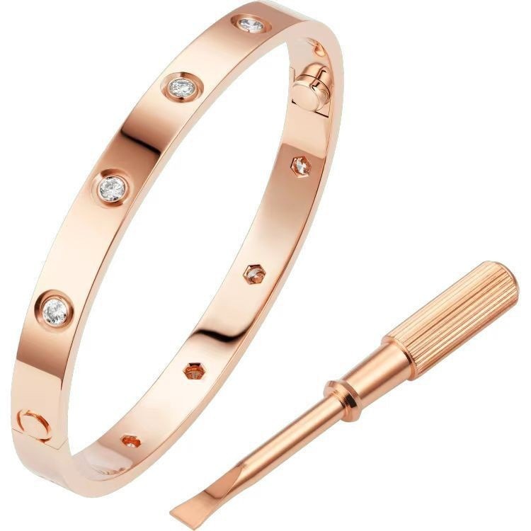 【Wide Version】 Rose Gold (Ten Diamond)