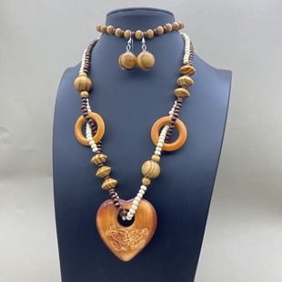 �����ׁ��¿�͹�ľ���֬����ӡ���L��Ů�ֹ�ë���Ůnecklace