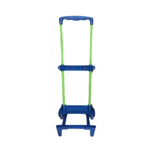 Small Two-section Round Tube Trolley Box Accessories School Bag Trolley Bag Trolley School Bag Trailer Rack External Trolley