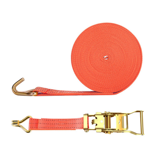 Truck rope tightener binding belt thickened rope wear-resistant vehicle cargo fixed brake rope flat belt bandage tensioner