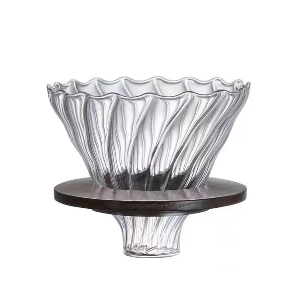 Walnut toga glass filter, clear
