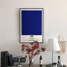 YvesKlein����������Լ�һ���ŷ��������װ�λ���ϵinsС����ػ�