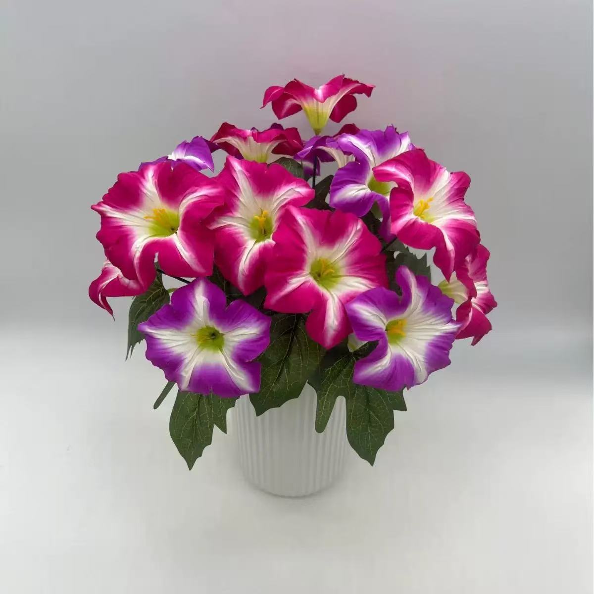 7 flores de simulación de marioneta transfronteriza temu Amazon explosión jardín verde flor decoración floral artificial mano de flores