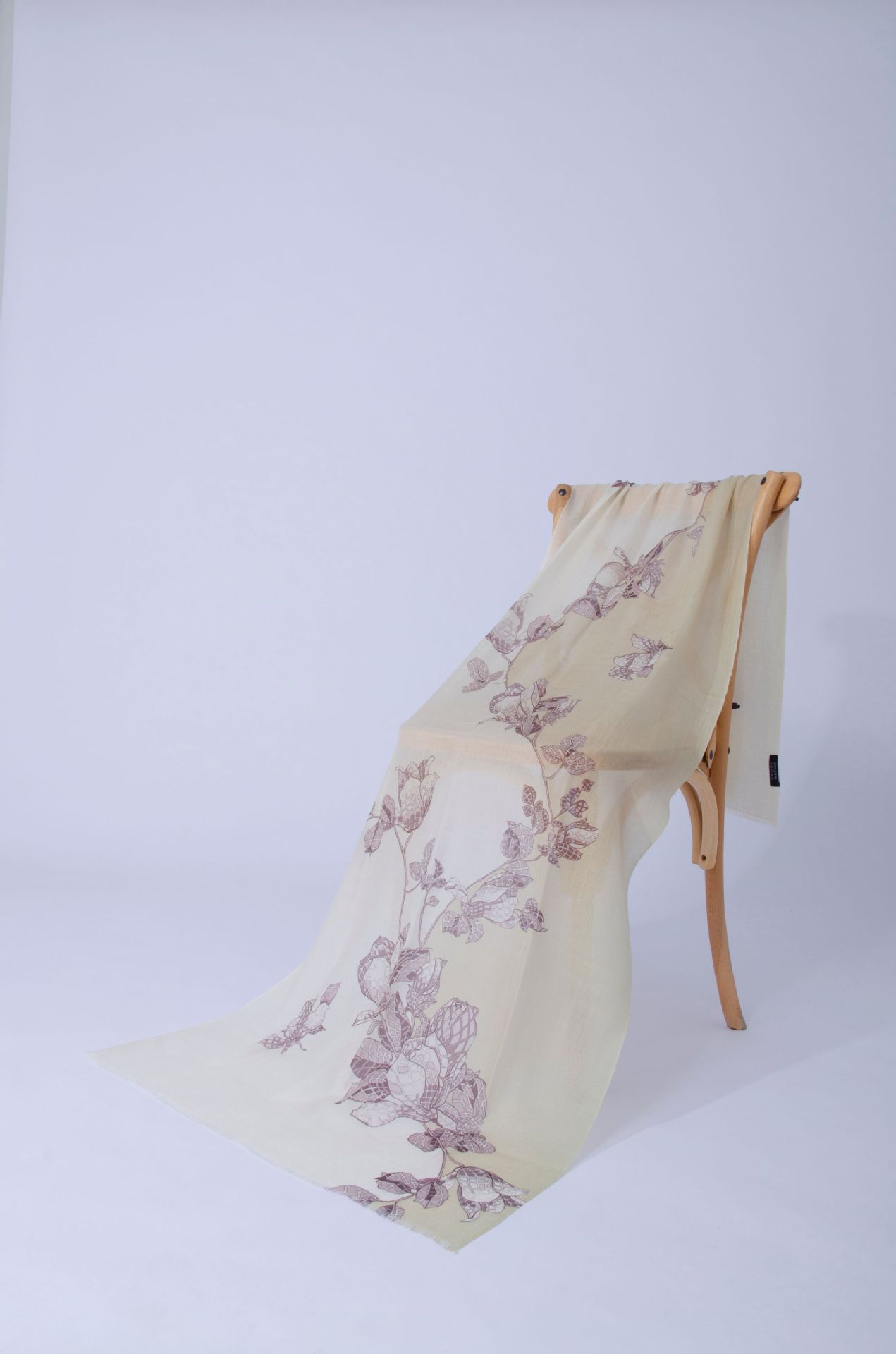 Fábrica de Mongolia Interior cabello recto de cachemira pura impresión por computadora de pulverización otoño y invierno cuatro estaciones ligera y delgada bufandas de moda