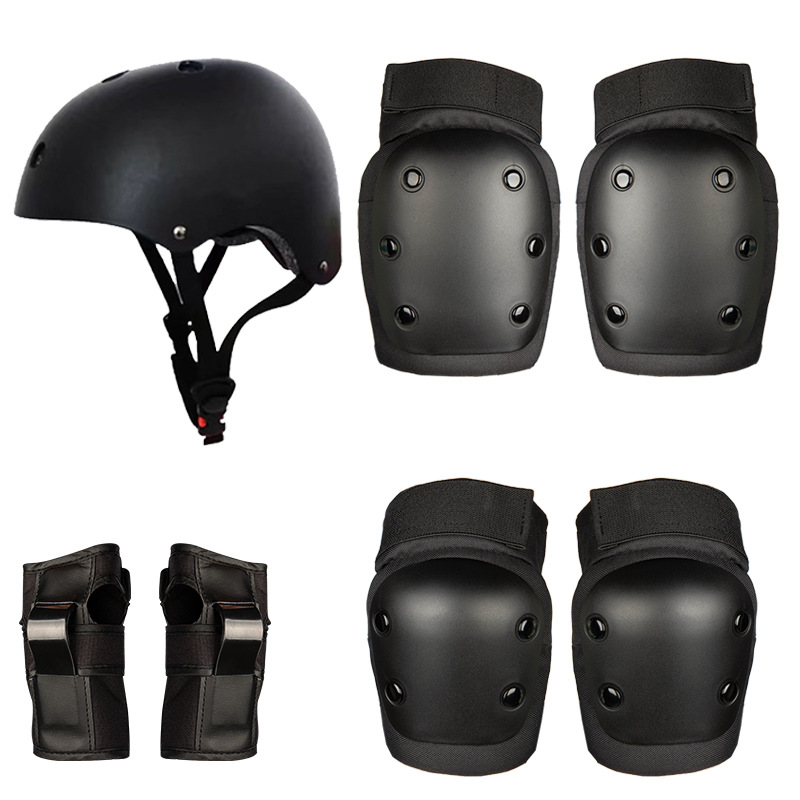 Kit de protector de patinaje de patinaje de rodillas para niños y niñas equipo anti-caída para vehículo de equilibrio de patinaje de patinaje de patinaje protector al aire libre