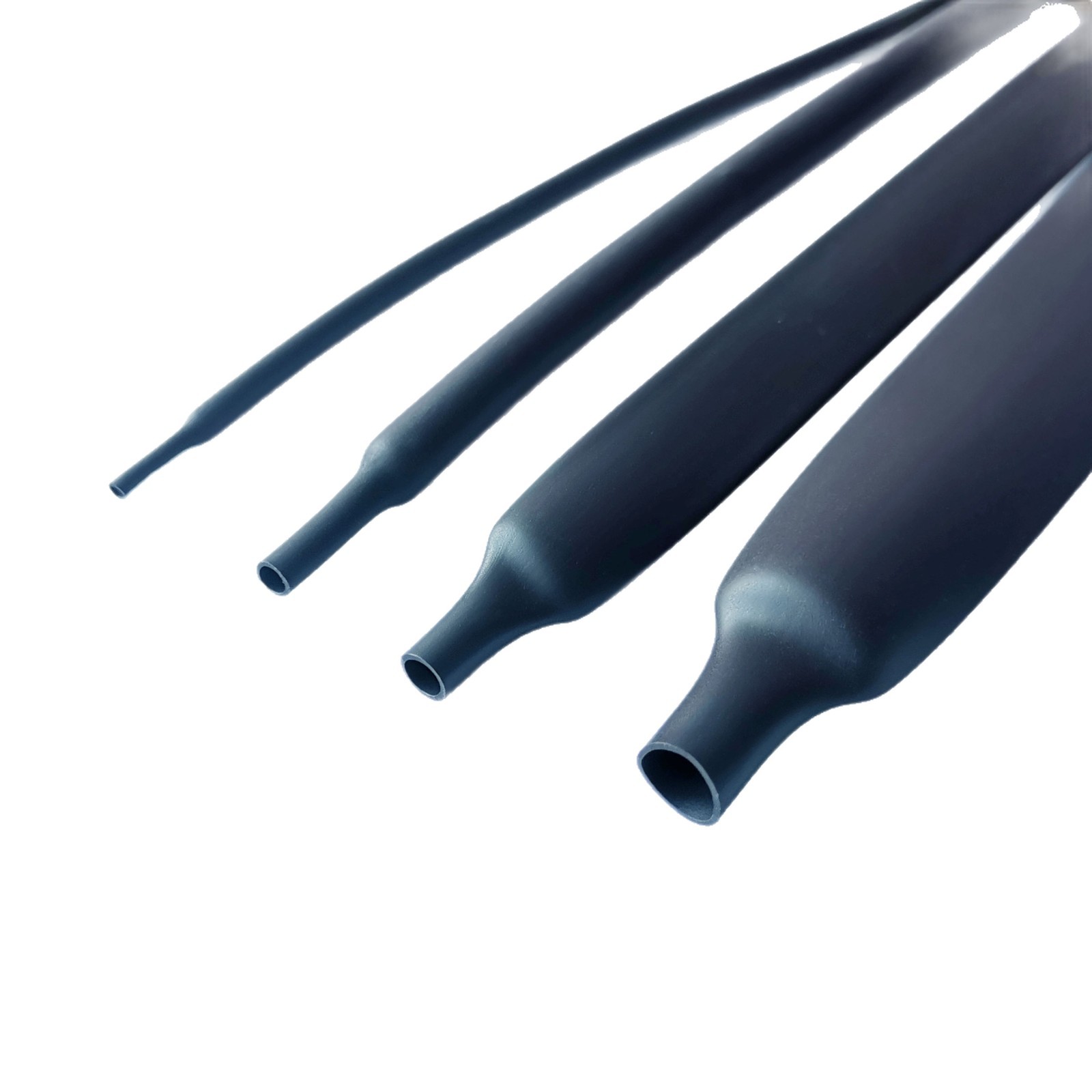 黒色RoHS環境保護ケーブル電線バッテリーホース絶縁導体保護シュリンクチューブ熱収縮チューブの卸売