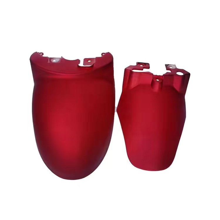 Electric Scooter Front Fender European Version Small Turtle Single/Double Light Turtle King Electric Bike Aima Yadea Universal Front Mudguard Front Wheel