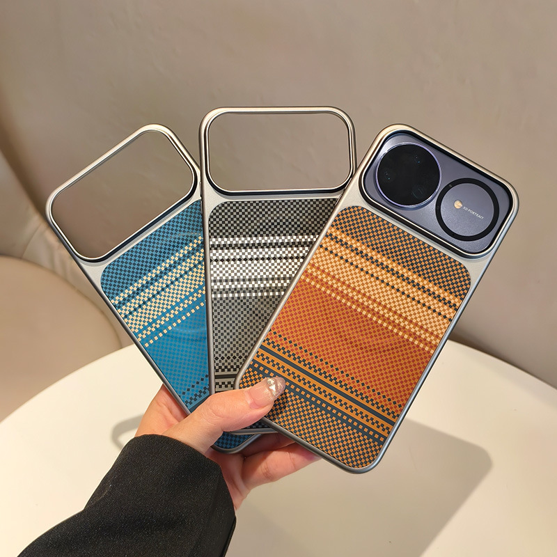 Suitable for Huawei Nova16Pro Mobile Phone Case Nova15Ultra Kevlar Carbon Fiber Pattern Magnetic Suction Case Protective Cover Suitable for Huawei Nova16Pro Mobile Phone Case Nova15Ultra Kevlar Carbon Fiber Pattern Magnetic Suction Case Protective Cover