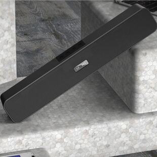 2021 New private model computer TV desktop long strip multimedia radio card audio sound bully Bluetooth speaker