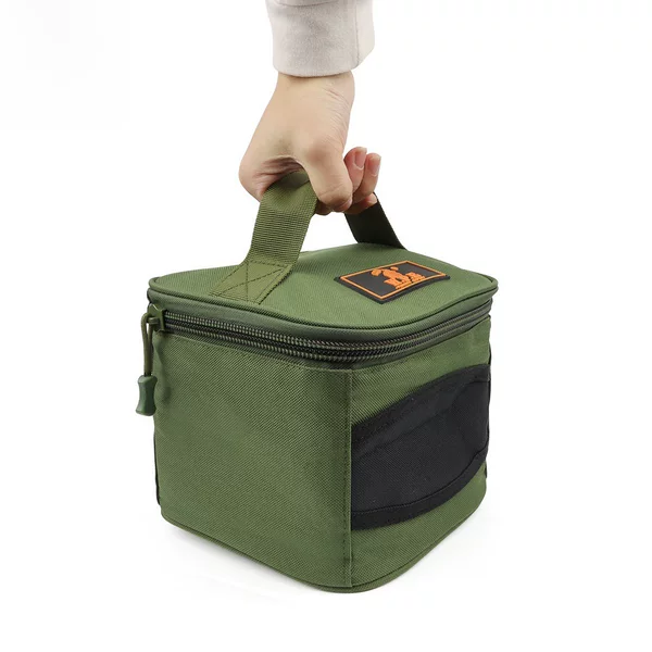 W.P.E fishing bag 1 handbag carp wheel fishing tackle 18*20*15cm fishing wheel bag splash proof water fishing accessories