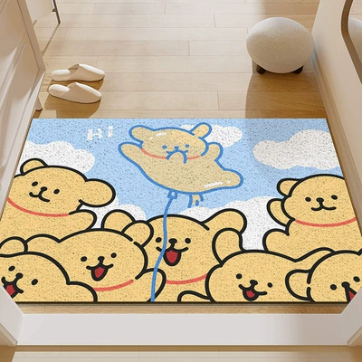 Entrance Floor Mat Cartoon Line | Avtomobil döşəmə paspasları