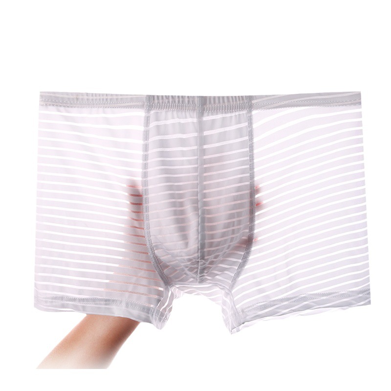 Thin silk comfortable pants, breathable sexy trousers