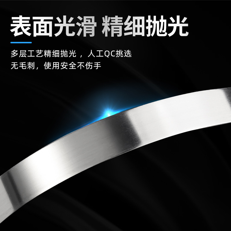 [304ステンレス鋼製バンドルト]メーカー卸売スチール製バンドルト、幅広で厚みのある結束用ソフト包装バンドルト、ボート用ツール|undefined