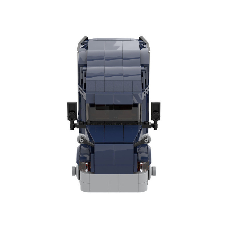 -203076 Freightliner Cascadia Car Building Block Model Small Particle Kidsren's Educational Building Blocks