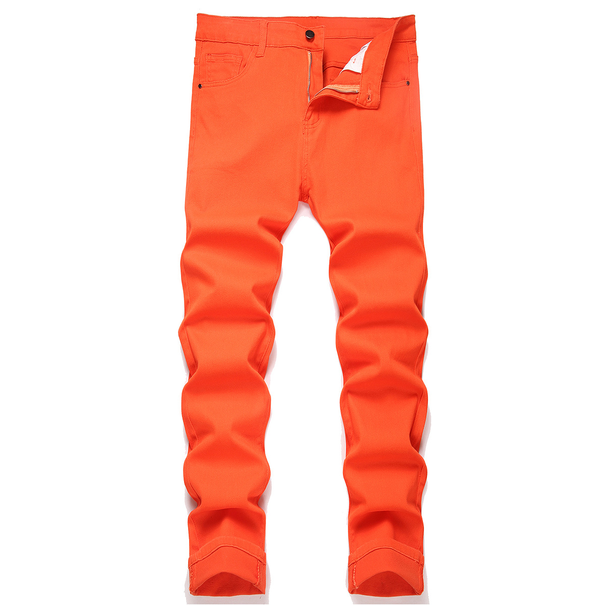 Herren Jeans Mit Strass Im Ripped Design Stretch Für Männer_voghion.com