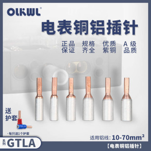 Household watt-hour meter terminals 10 to 70 square aluminum wire nose GB extended meter copper aluminum pins