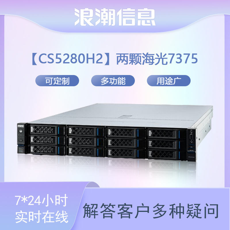 Applicable to Inspur [CS5280H2] 2 pieces of Haiguang C86-7375…