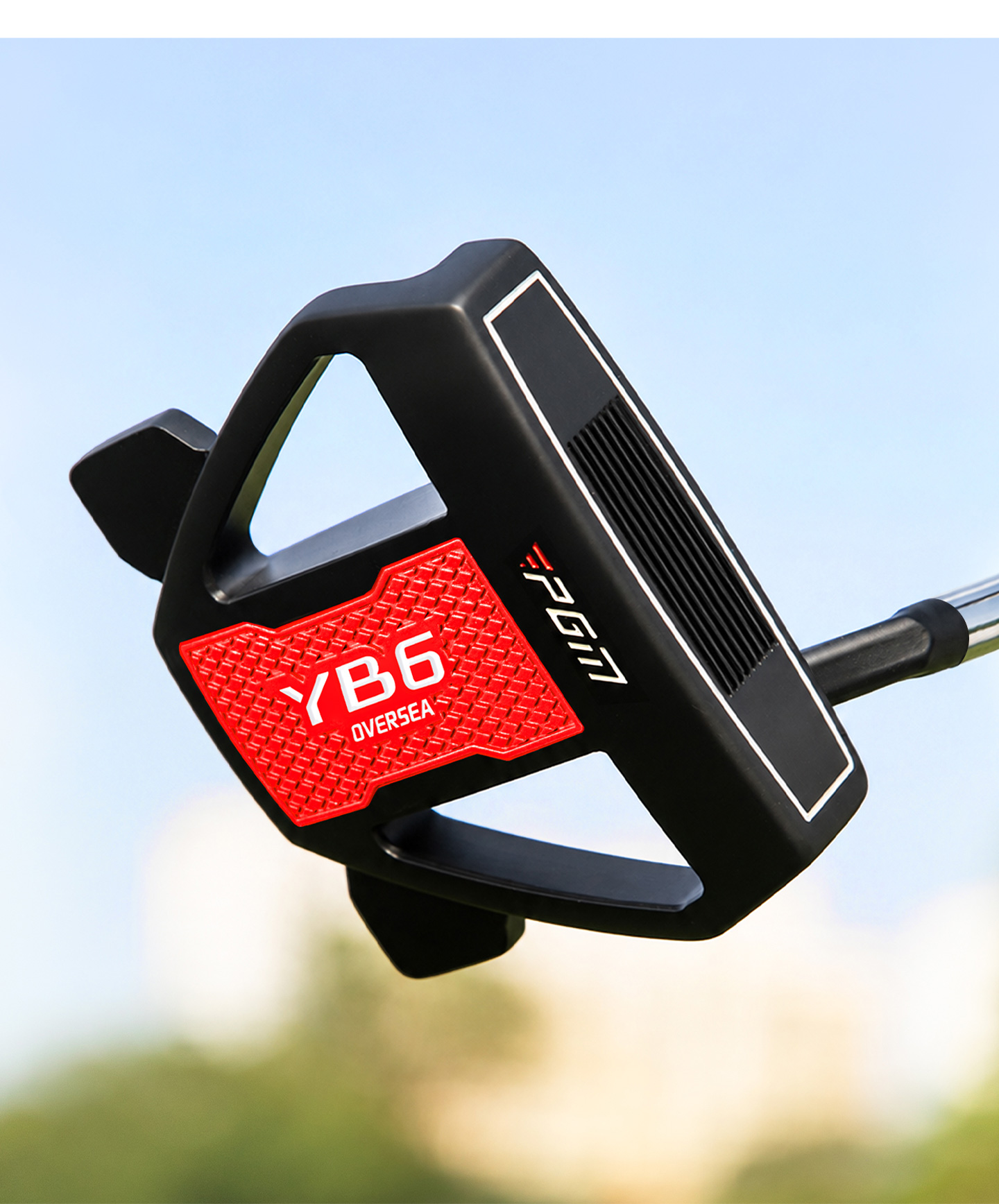 Gậy gạt bóng golf PGM thép không gỉ, đường ngắm dày dài, trọng tâm thấp, độ chính xác cao — Cây gạt bóng đen【Đường ngắm dày dài/Thân thép không gỉ có đốt/Tay cầm chống trượt】TUG095, Cây gạt bóng trắng【Đường ngắm dày dài/Thân thép không gỉ có đốt/Tay cầm chống trượt】TUG095 chi tiết 11
