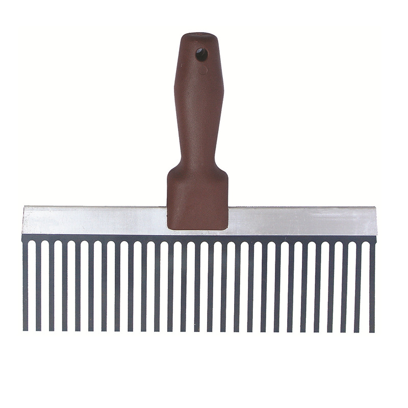 厂家供应灰泥刮刀回火钢尖头用于抓挠外套两种材质可选