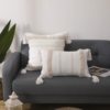 Pillow, modern sofa for bedroom, pillowcase, boho style