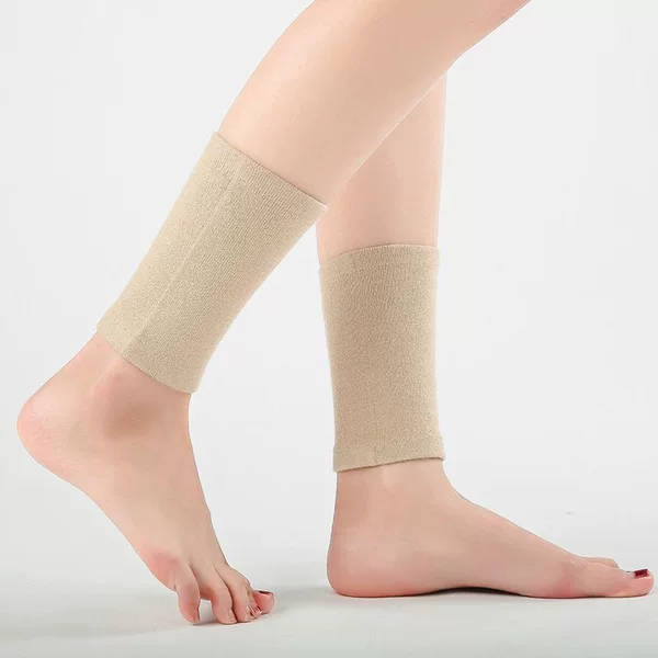 Autumn and Winter Cashmere Ankle and Foot Warmers, Leg and Calf Protectors, Unisex Thickened Thermal Socks