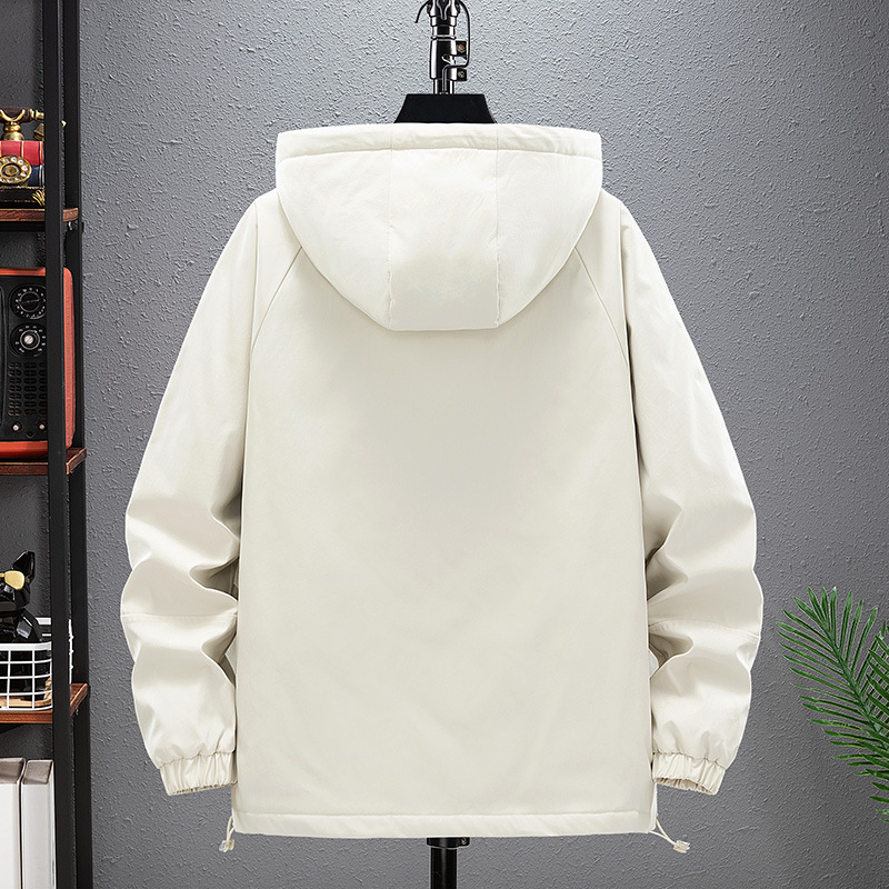 Vêtements d'extérieur surdimensionnés en automne-hiver 2024, nouveaux vêtements amples pour hommes avec des vêtements de travail en peluche et épais, veste grande taille_voghion.com