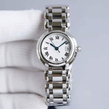 心月系列石英女士手表简约气质蓝宝石玻璃罗马面女士手表一件代发
