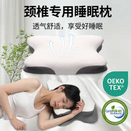 跨境记忆棉异形枕慢回弹枕头助睡眠四季通用透气舒适护颈枕记忆枕