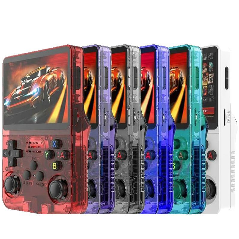 Consola de juegos portátil R36S, consola de juegos retro nostálgica, arcade todo en uno, portátil, tipo PSP, de código abierto