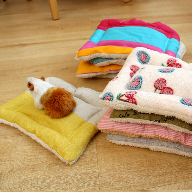 Ночная белка коврик хомяк питомец коврик шит шиншиллы кролик собачий коврик фланелевая толстая зимой оптовая цена распродажи