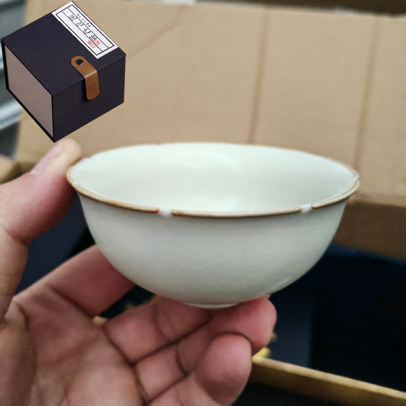 五大名窯 ティーカップ ティーセット ティーカップ ギフトボックス 家庭用品 ティーカップ パーソナルマスターカップ 会社のお土産|undefined