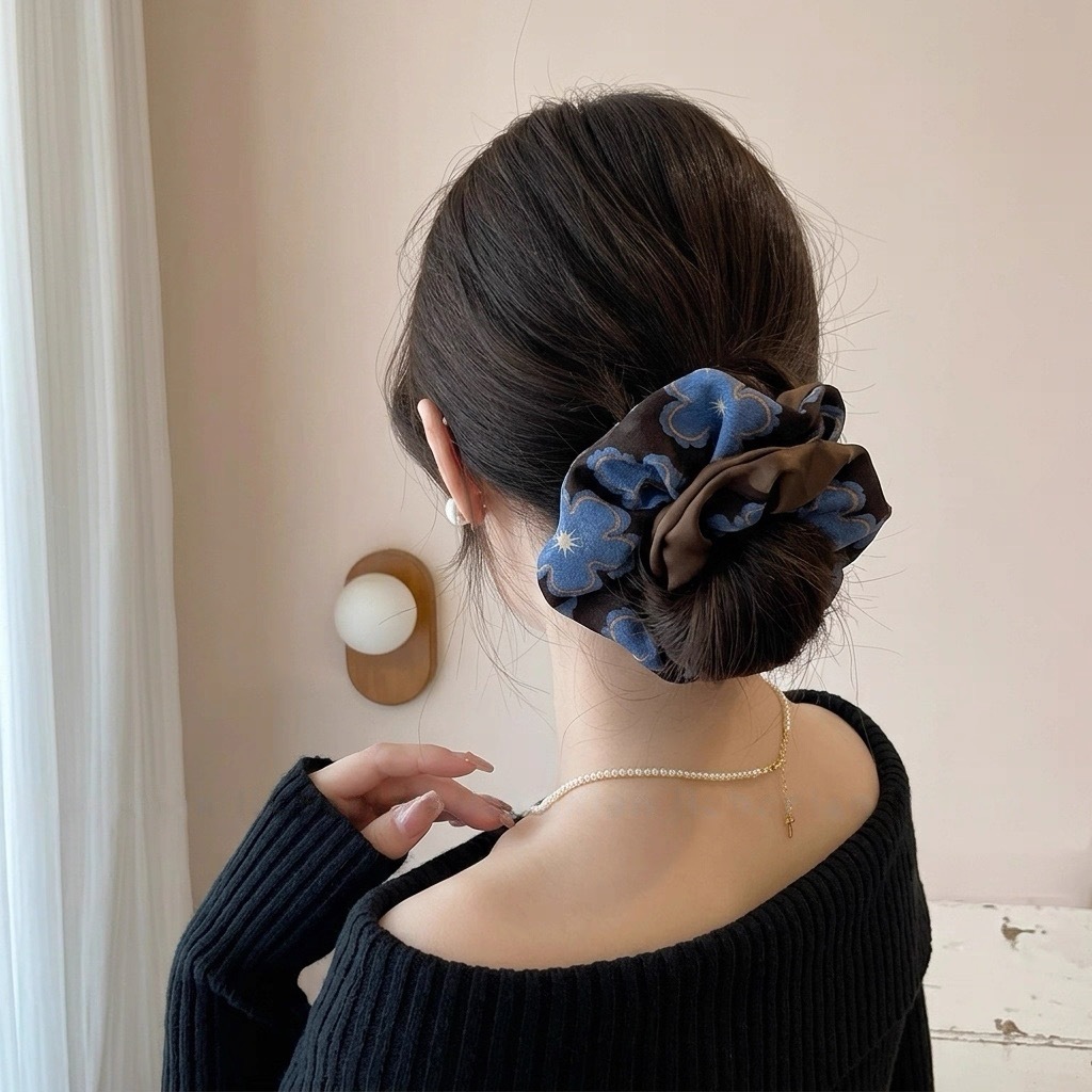 2026 New Style High-End Hair Bun Scrunchie, Hair Styling Tool, Hair Tie, Scrunchie Ring, Women's Hair Accessory