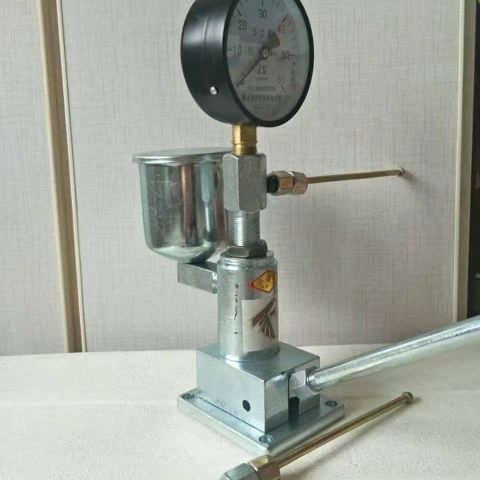 Injector hand pressure tester automobile tractor diesel engine injector calibrator experimental atomization bench tester