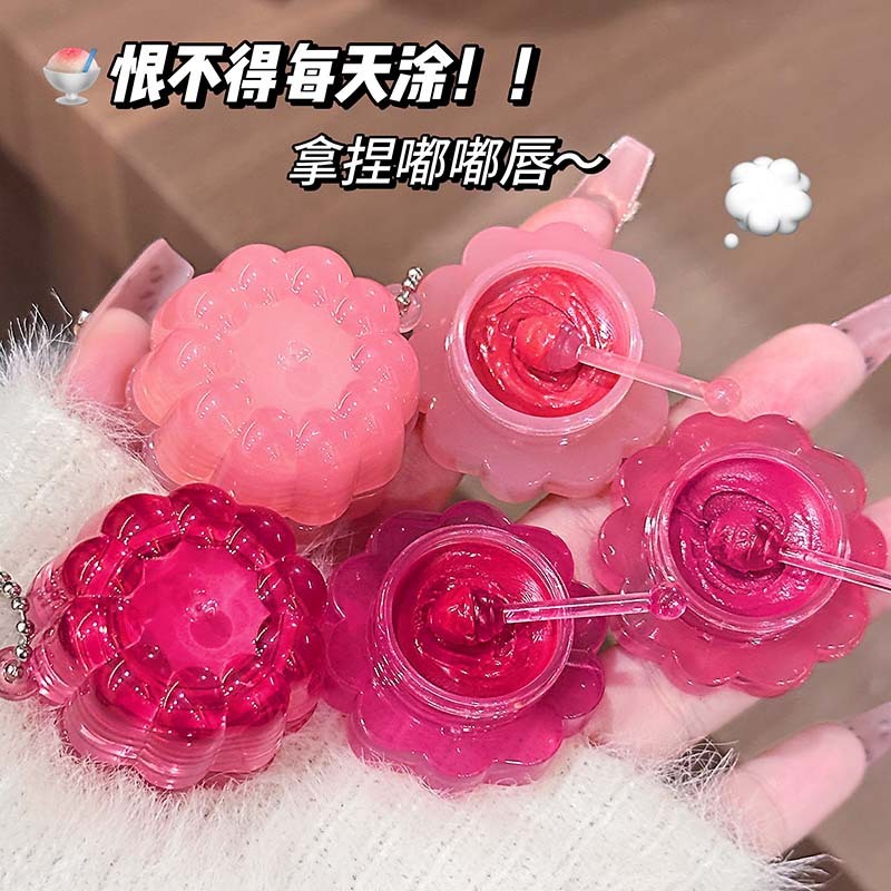 卡泡维妮果酱布丁镜面唇冻可爱水光嘟嘟唇显白显嫩跨境彩妆口红女|undefined