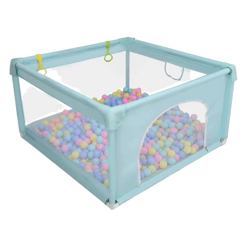 Valla para niños Juego transfronterizo Valla de seguridad para bebés Piscina de bolas en el océano Juguete de Interior para niños Red bebé rojo