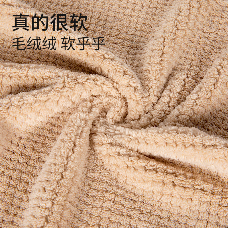 Toalla de rejilla de piña al por mayor de fábrica Toalla de pareja para hombres y mujeres Toalla de baño absorbente Toalla de lavado facial personalizada de terciopelo de coral para el hogar