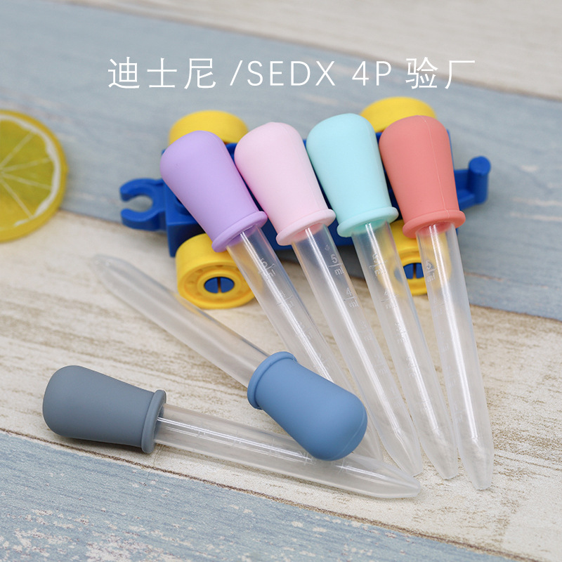 厂家现货硅胶喂药管PP材质滴液管食品级喂药器婴幼儿喂药管滴管