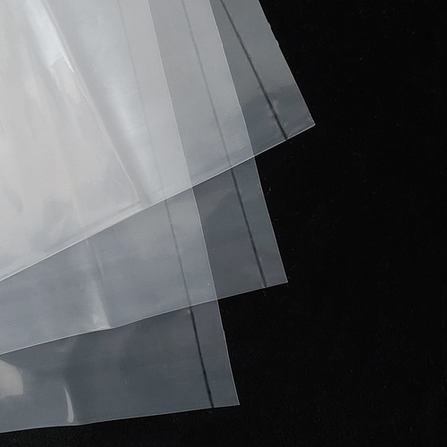 Custom printed pe flat pocket food packaging bag carton lined plastic bag transparent bag moisture proof bag pe customized