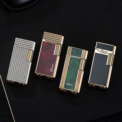 得瑞DR577短款小巧便攜煤油打火機快手貨源高端禮品打火機