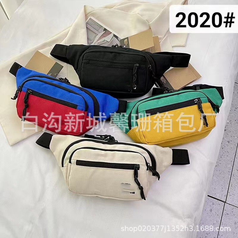 New Trendy Sports Waist Bag, Outdoor Running Fitness Chest Bag, Couple Travel Crossbody Bag, Mobile Phone Bag