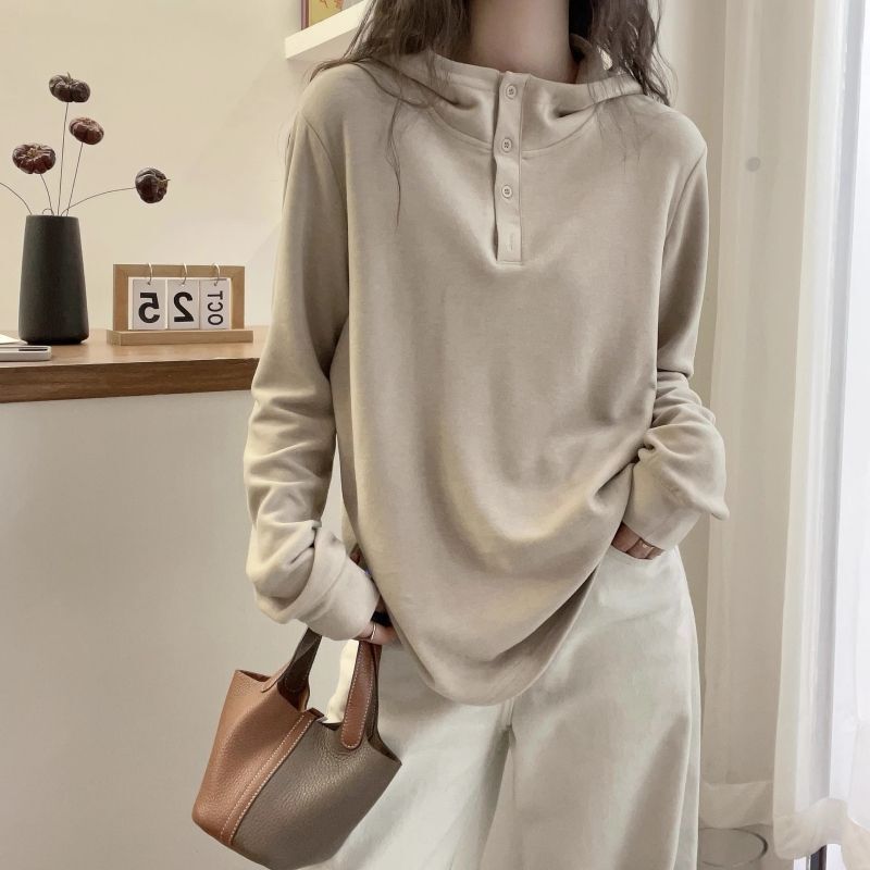Plus Size Double-Sided Velvet Hooded Top for Women Autumn and Winter 2025 New Loose Slimming Look Fashionable Long-Sleeved Warm Hoodie Plus Size Double-Sided Velvet Hooded Top for Women Autumn and Winter 2025 New Loose Slimming Look Fashionable Long-Sleeved Warm Hoodie