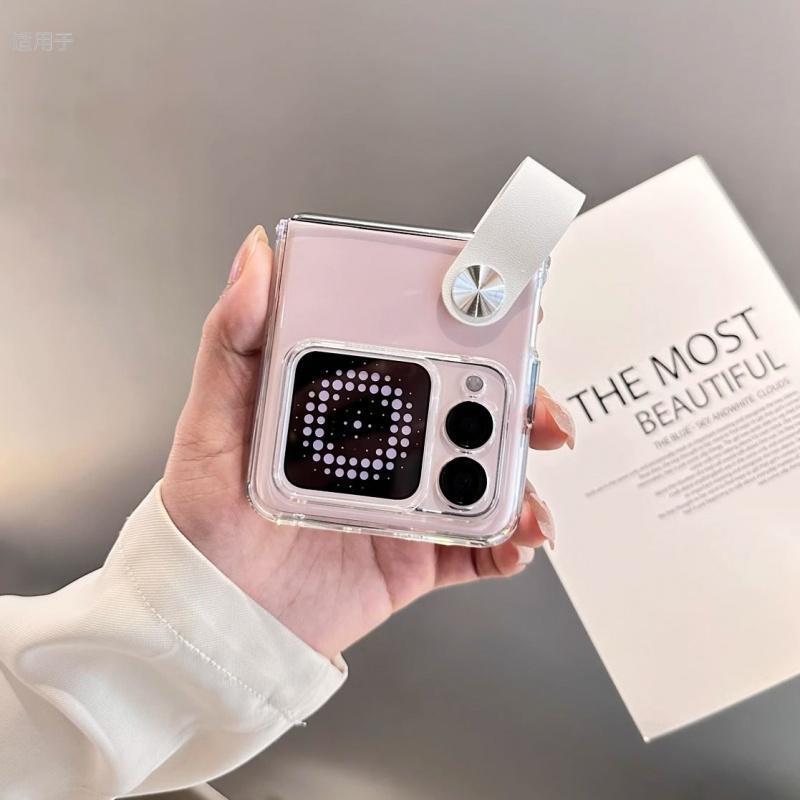 Suitable for Huawei Nova Flip Mobile Phone Case, Simple Transparent Satchel Soft Shell Novaflip Foldableing Screen Protective Cover Suitable for Huawei Nova Flip Mobile Phone Case, Simple Transparent Satchel Soft Shell Novaflip Foldableing Screen Protective Cover
