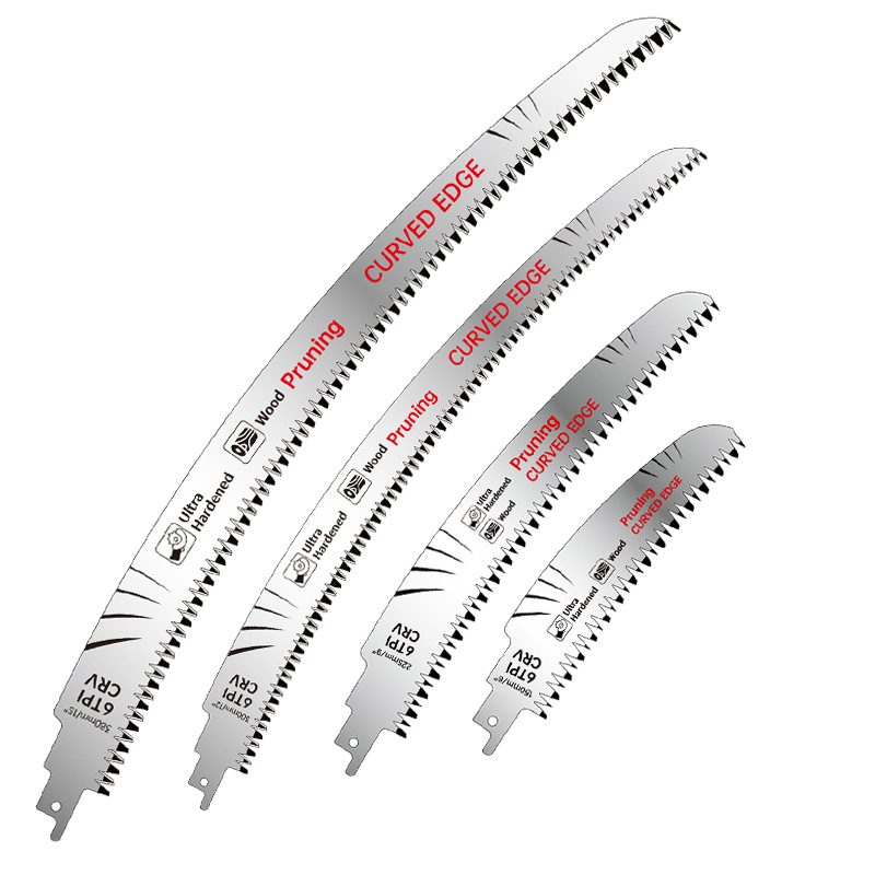 15-inch 380mm Curved Saber With Three-sided Grinding Teeth For Quick Cutting Of Logs, Arc-shaped Reciprocating Saw Blade_desvips.com