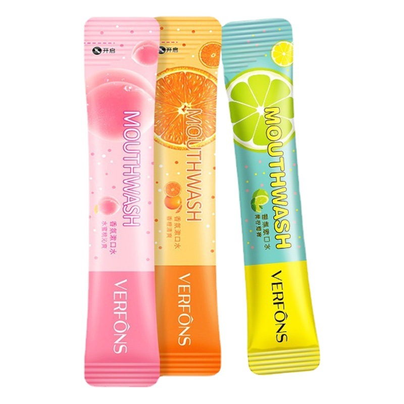 Spot Fruit Flavored Mouthwash Portable Disposable Breath Freshening Men's and Women's Strip Mouthwash Manufacturer Wholesale
