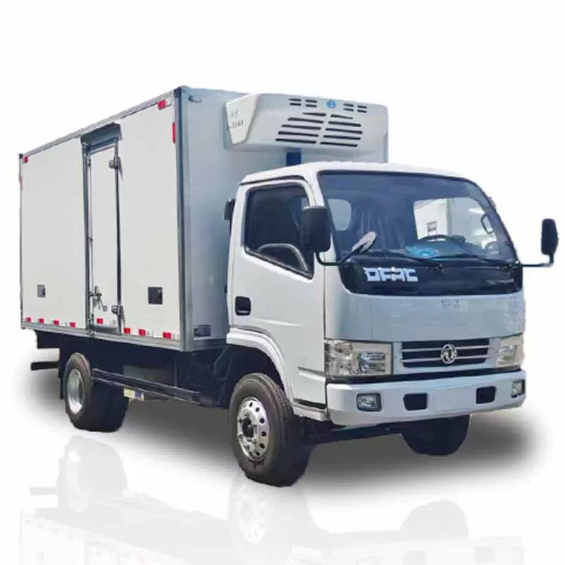 出口非洲冷藏车定制国三冷冻保温车4.2米厢式冷藏车批量批发价格