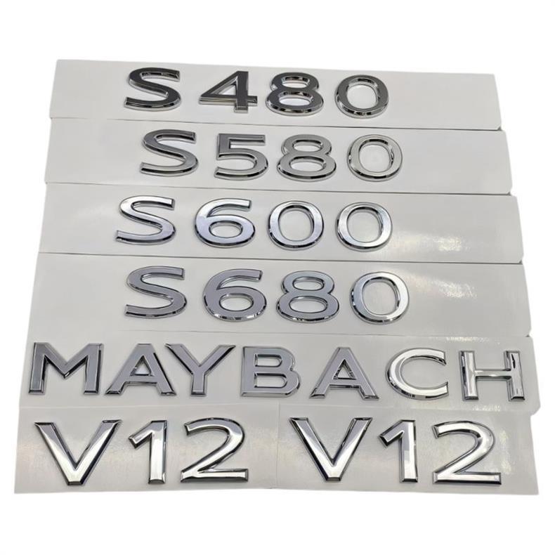 Suitable for 2021-2025 Mercedes-Benz Maybach S450, S480, S580, and S680 models; used for modifying the Maybach emblem