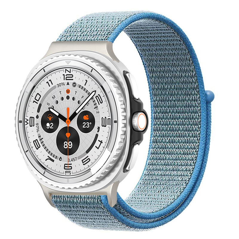 适用三星watch8手表带Galaxy watch8Classic魔术贴回环式尼龙表带|undefined