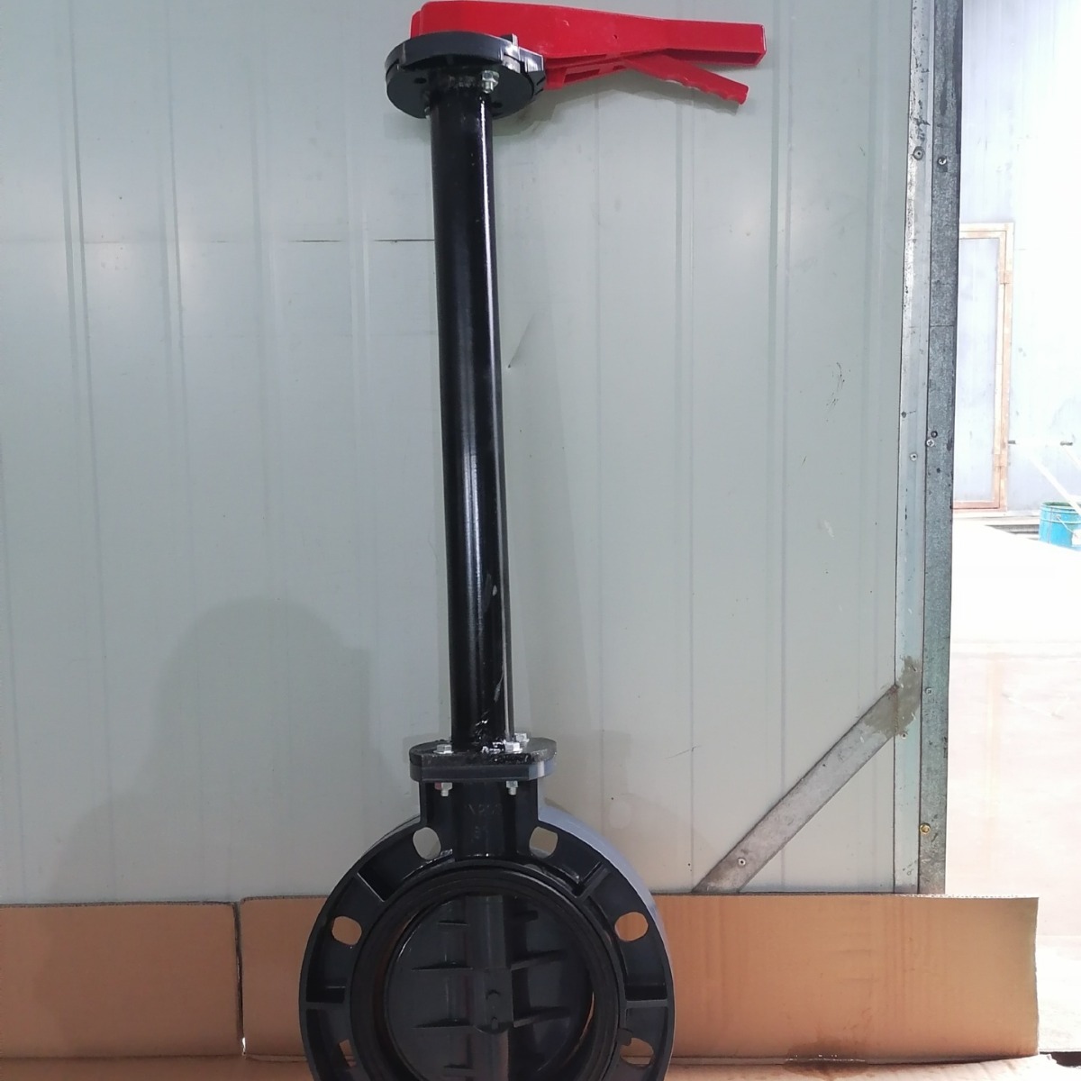 供应UPVC加长杆手柄式蝶阀 EPDM 阀座  D71X-10S  DN150