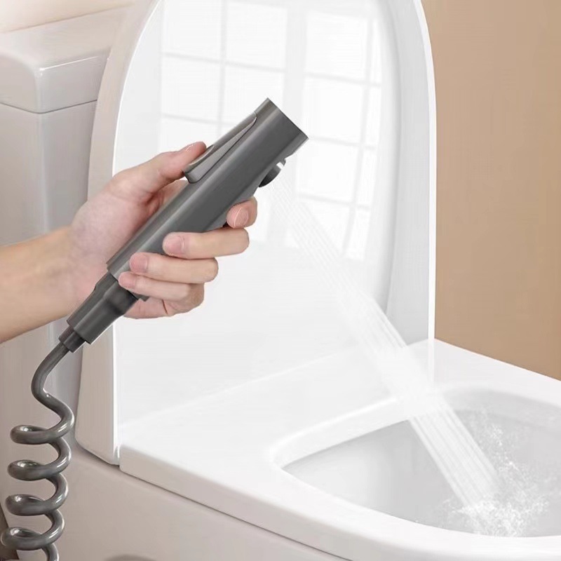 Pistola Pulverizadora para Inodoro de ABS Presurizada para Baño